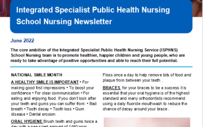 School Nurse Newsletter June 2022