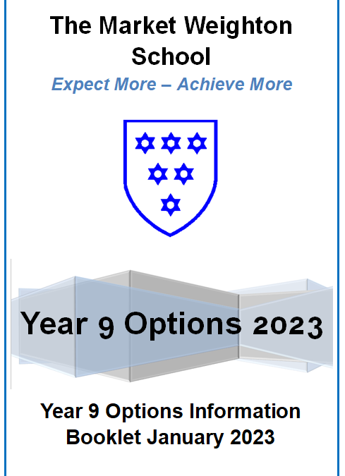 Year 9 Options Booklet – January 2023